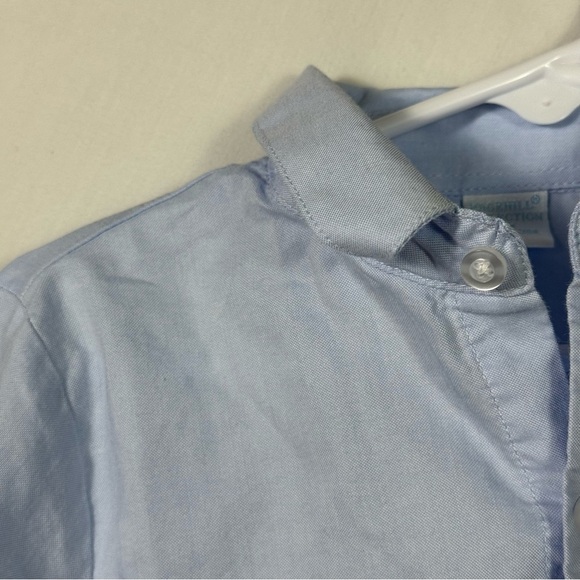 Edgehill Collection Blue Button Down Shirt Classic Cotton Design Kids Size 24M - Picture 4 of 5